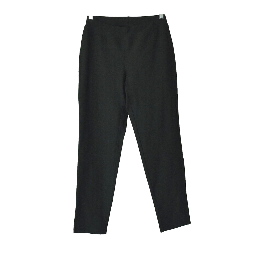 A6 NWT EILEEN FISHER Ivy Stretch Crepe Textural Slim Ankle Pants Size XXS $168
